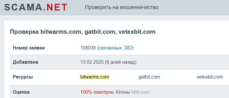 bitwarms биржа