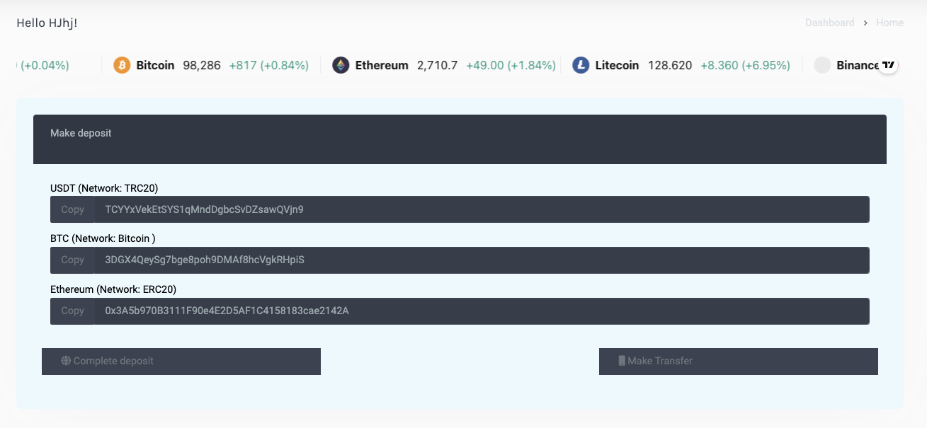 dashboard trades equity com