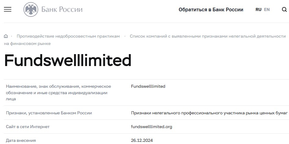 fundswelllimited