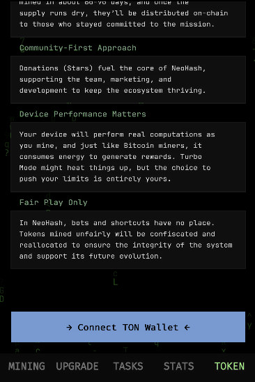 neohash mine как вывести