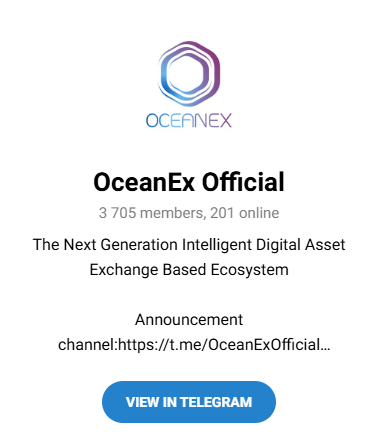 oceanex биржа