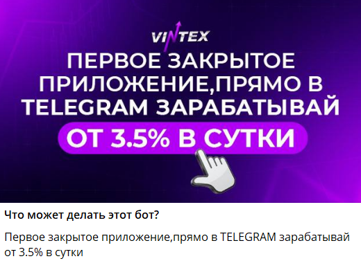 vintex инвестиции