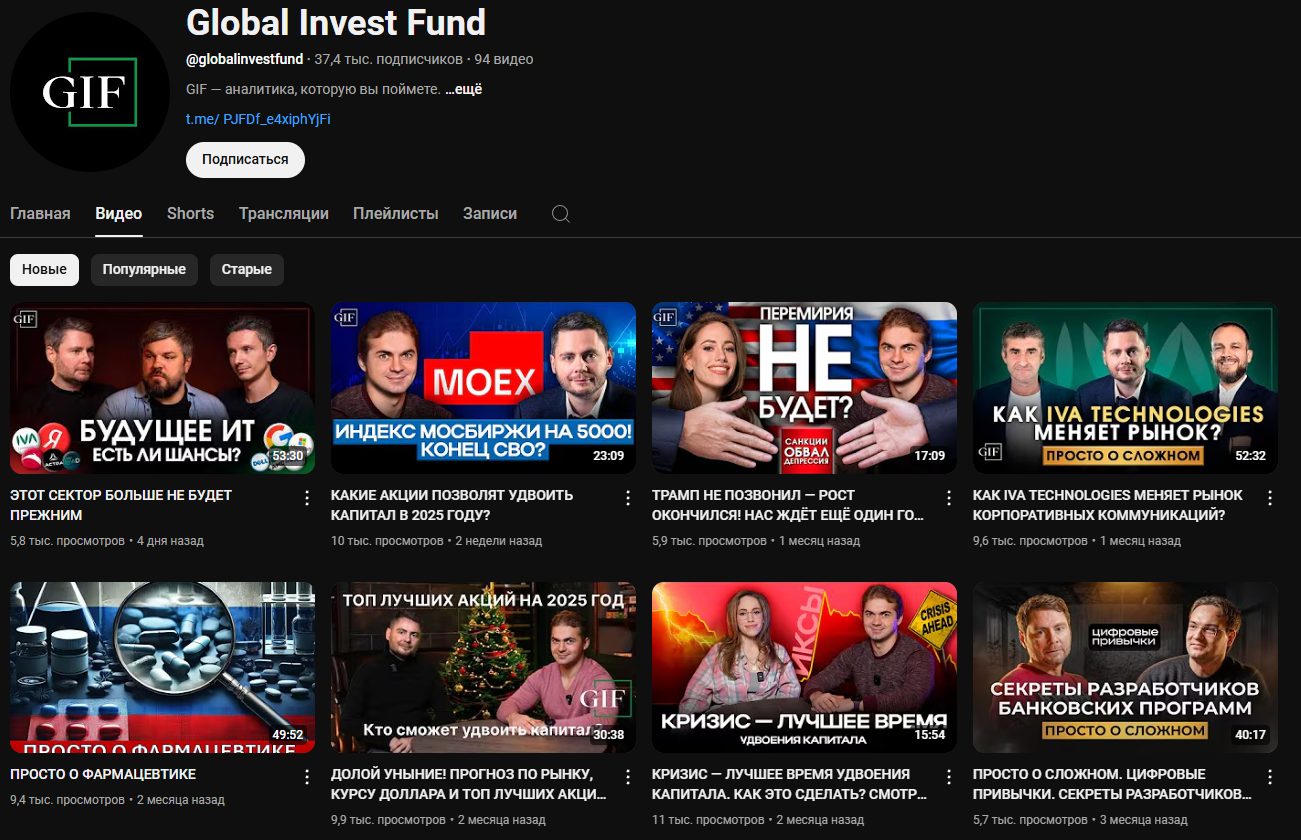 gif global invest fund