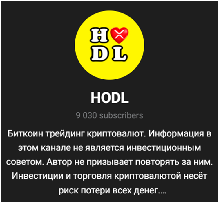 hodl ютуб