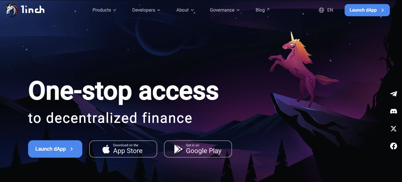 app 1inch io