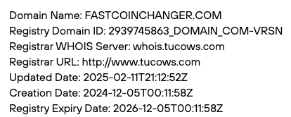 fastcoinchanger отзывы