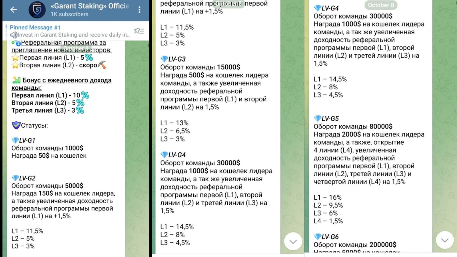 гарант стэкинг
