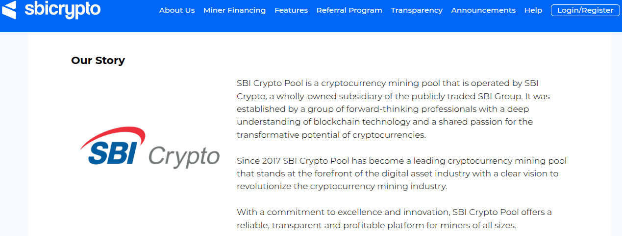 sbis crypto pool