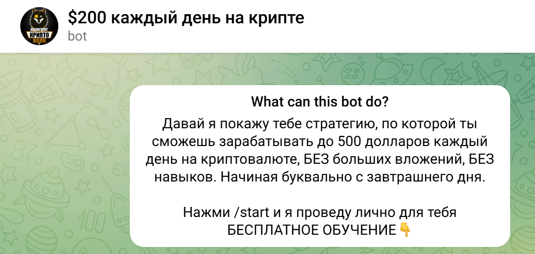 200 каждый день на крипте отзывы