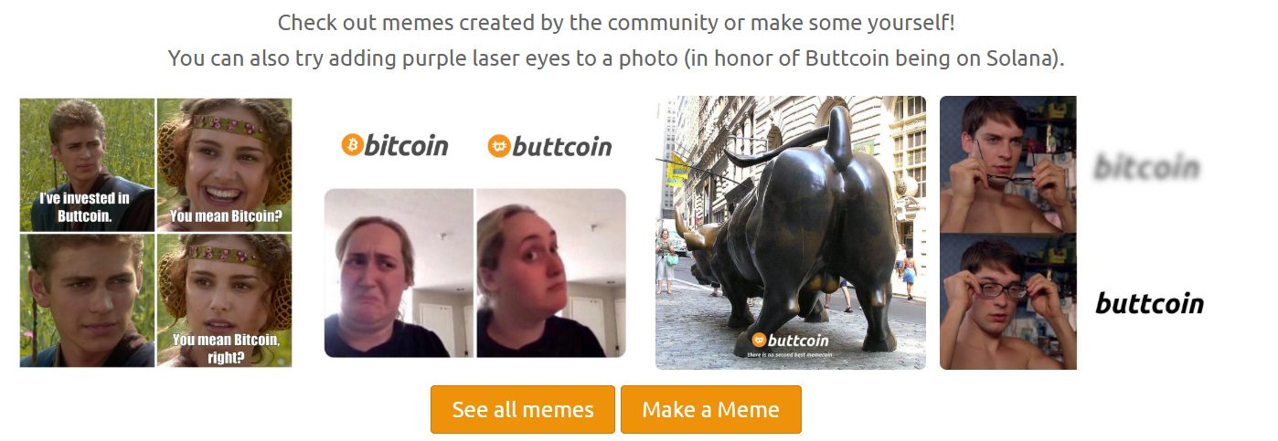 buttcoin токен