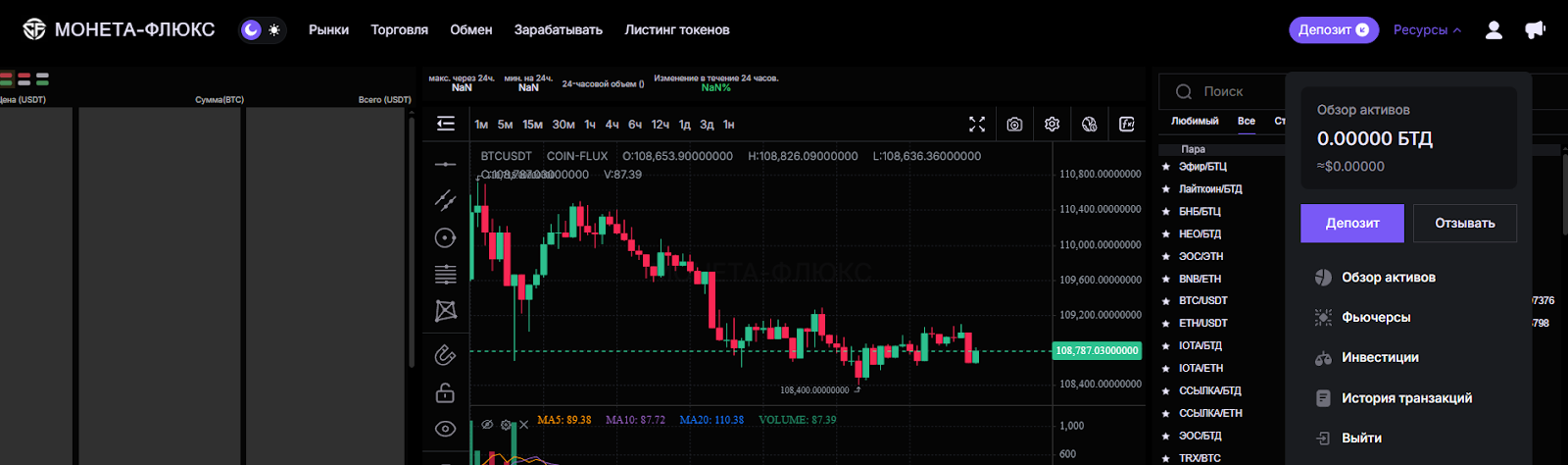 Coin Flux