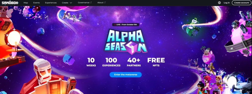 NFT игра на Андроид 2024 The Sandbox
