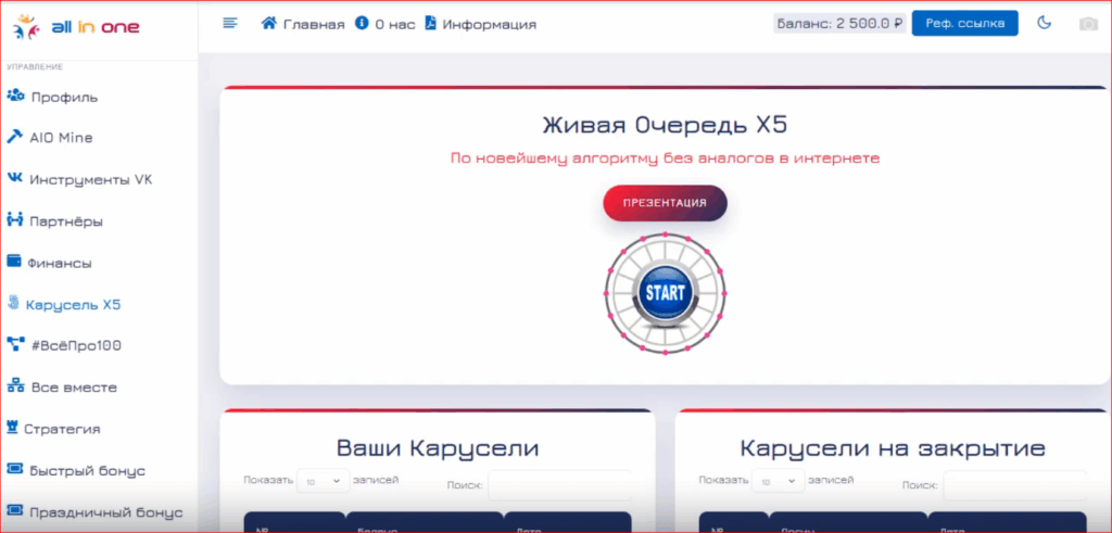 карусель х5 отзывы