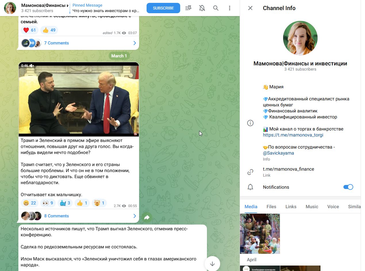 mamonova finance