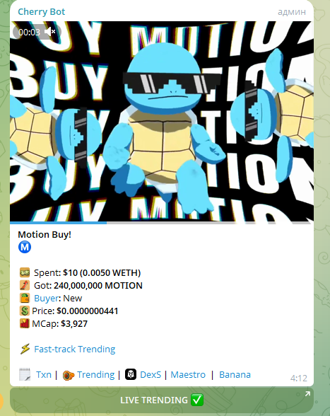 motion coin