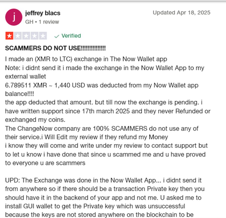 NOWWallet channel