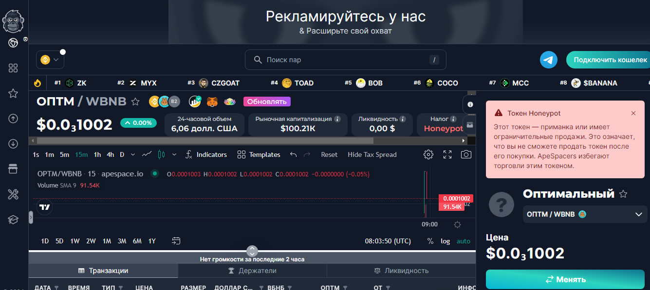 optimum optm token