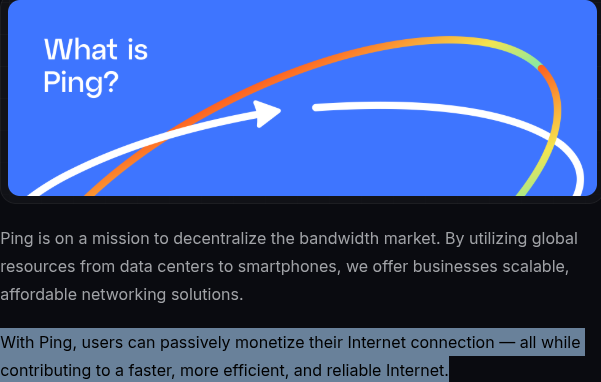 ping network io