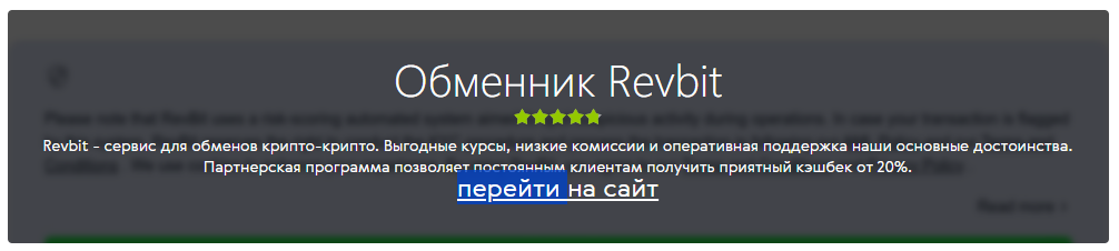 revbit support bot