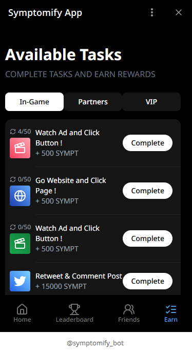Symptomify