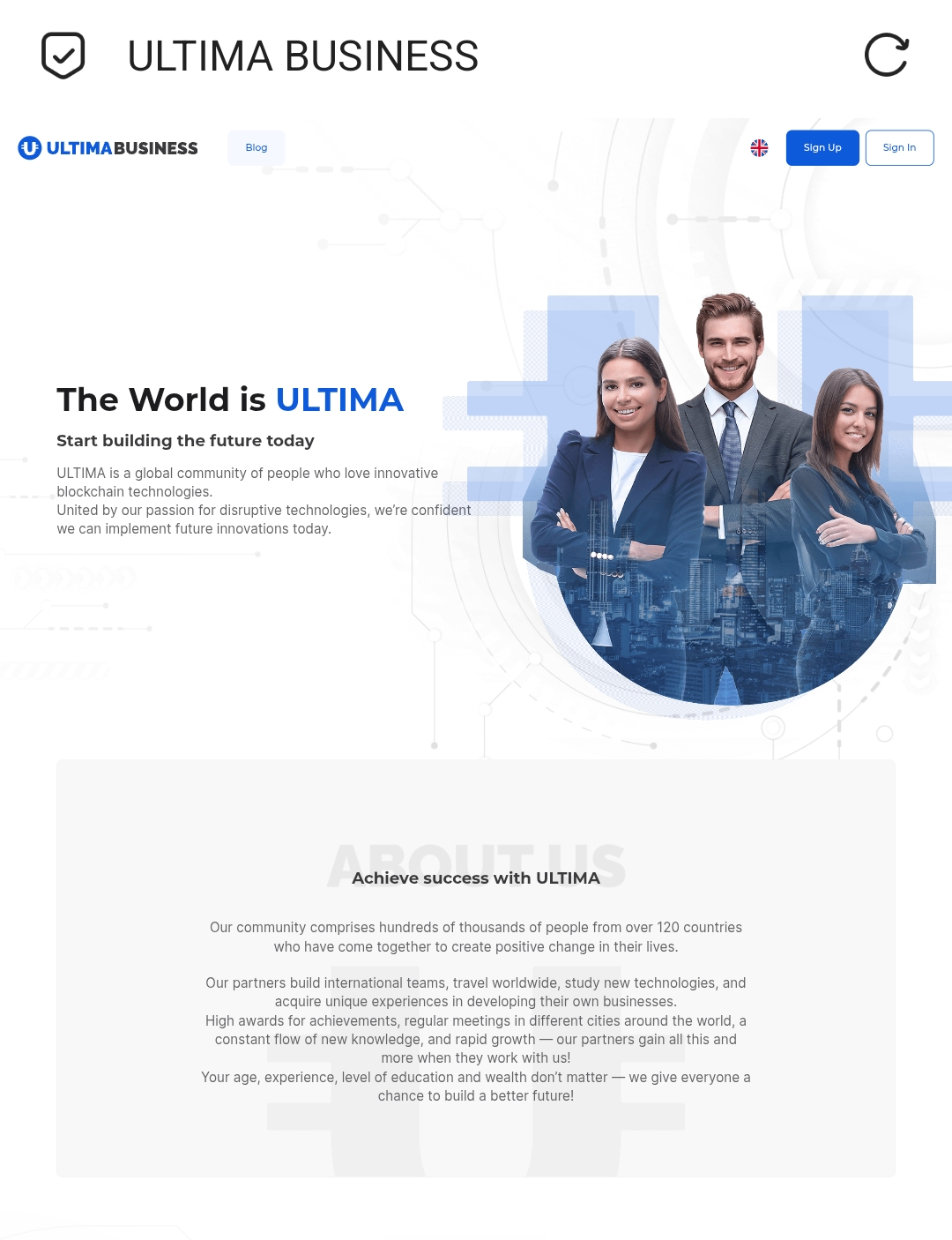 ultima business com