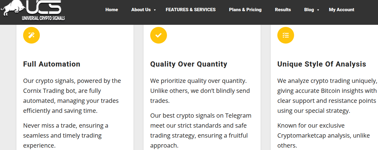 universal crypto signals