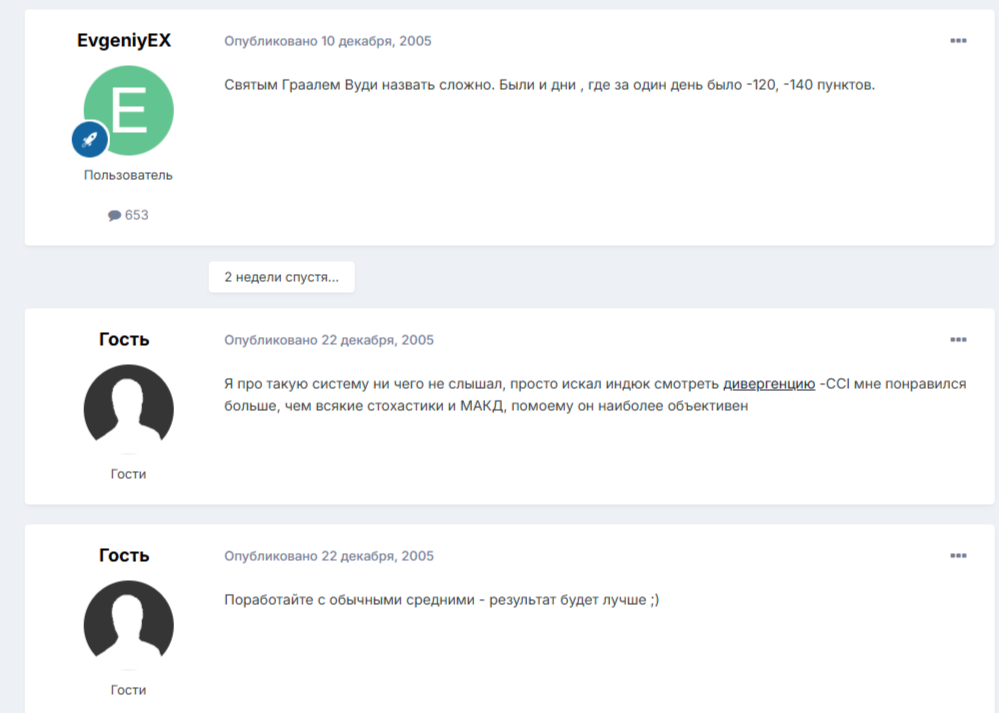 Woodies CCI отзывы