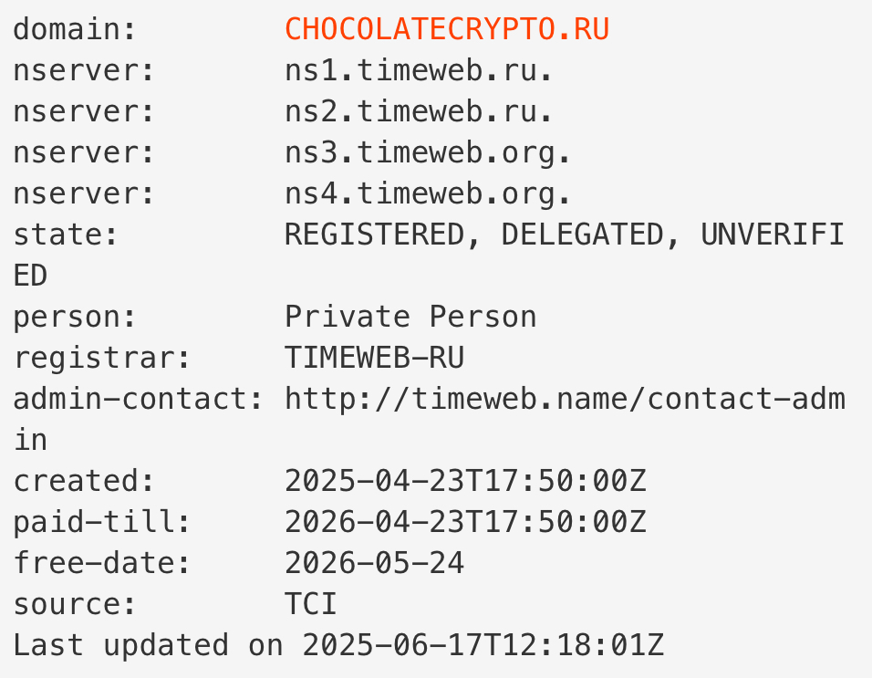 chocolate crypto отзывы