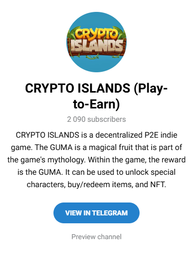 crypto islands p3e