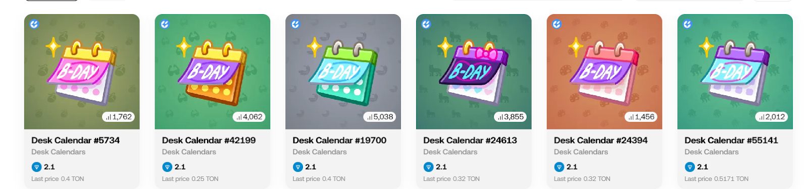 desk calendar цена тг