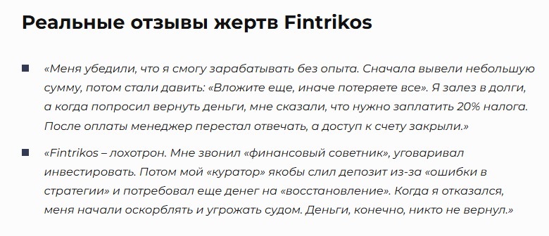 fintrikos org