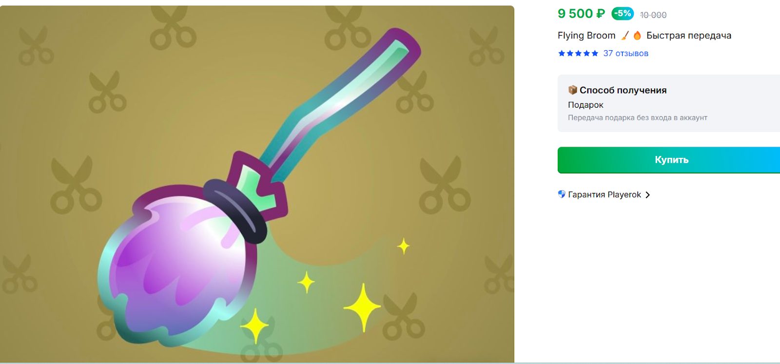 flying broom tg