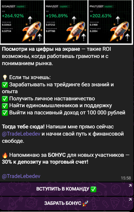 format bybit телеграм