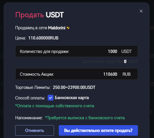Gate P2P биржа