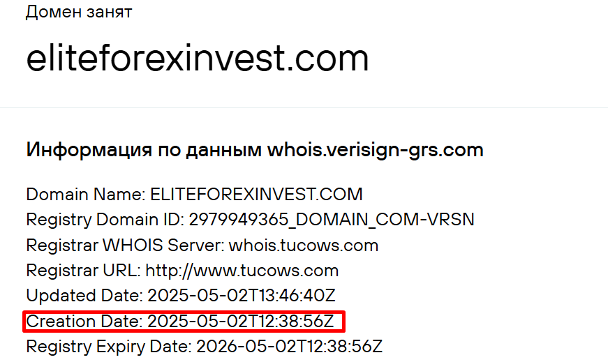 https elite fx invest com отзывы
