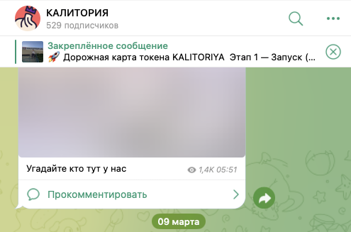 калитория что значит