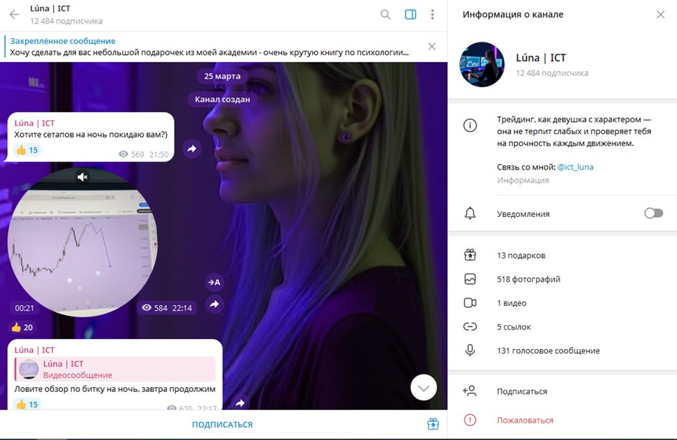 luna ict телеграмм канал