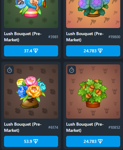 lush bouquet подарок телеграм