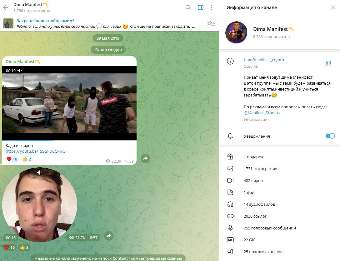 манифест блоггер дима