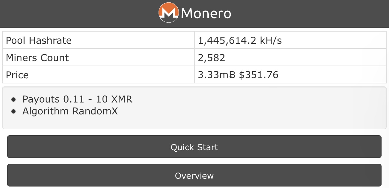 nanopool xmr
