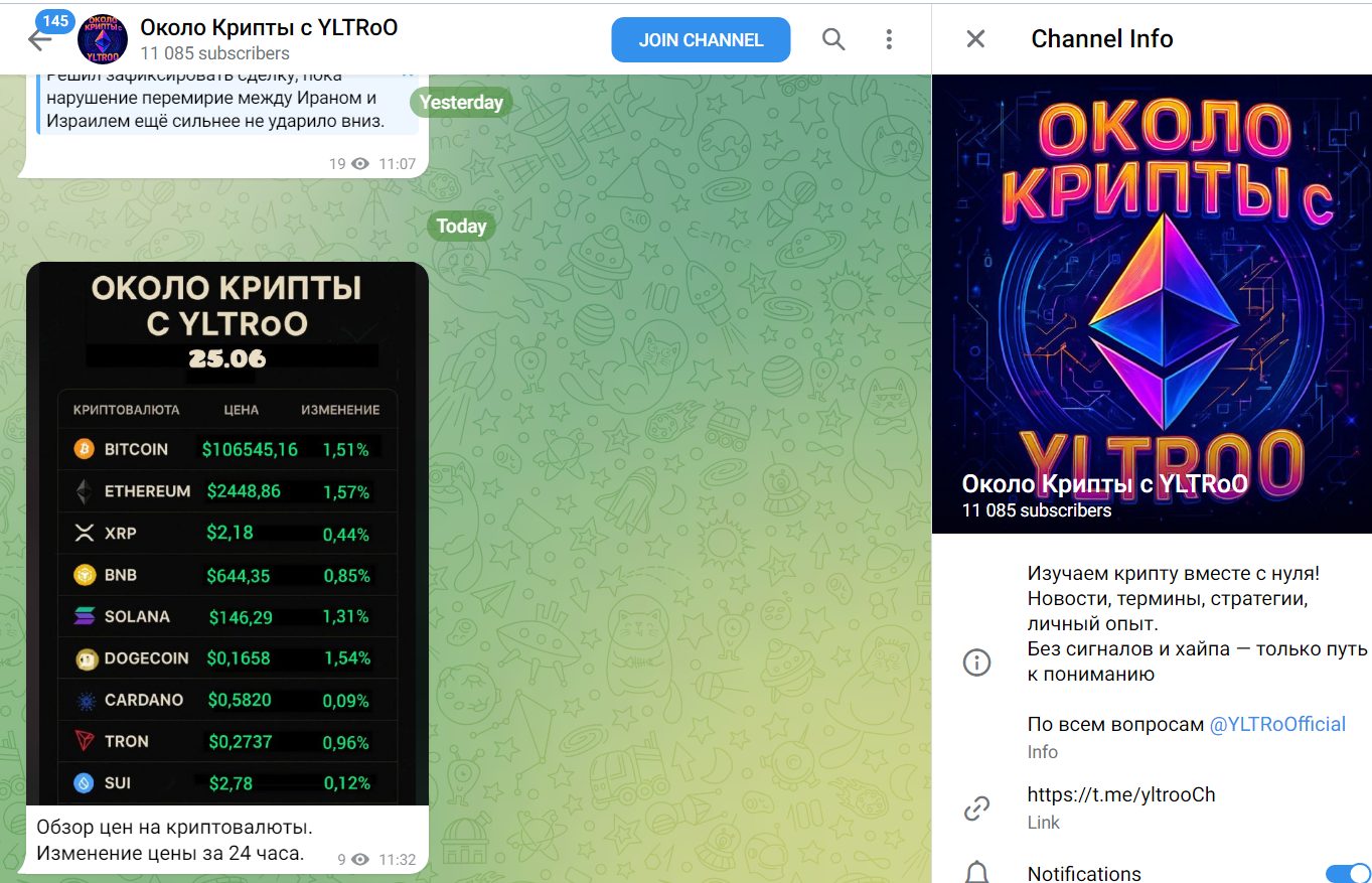около крипты