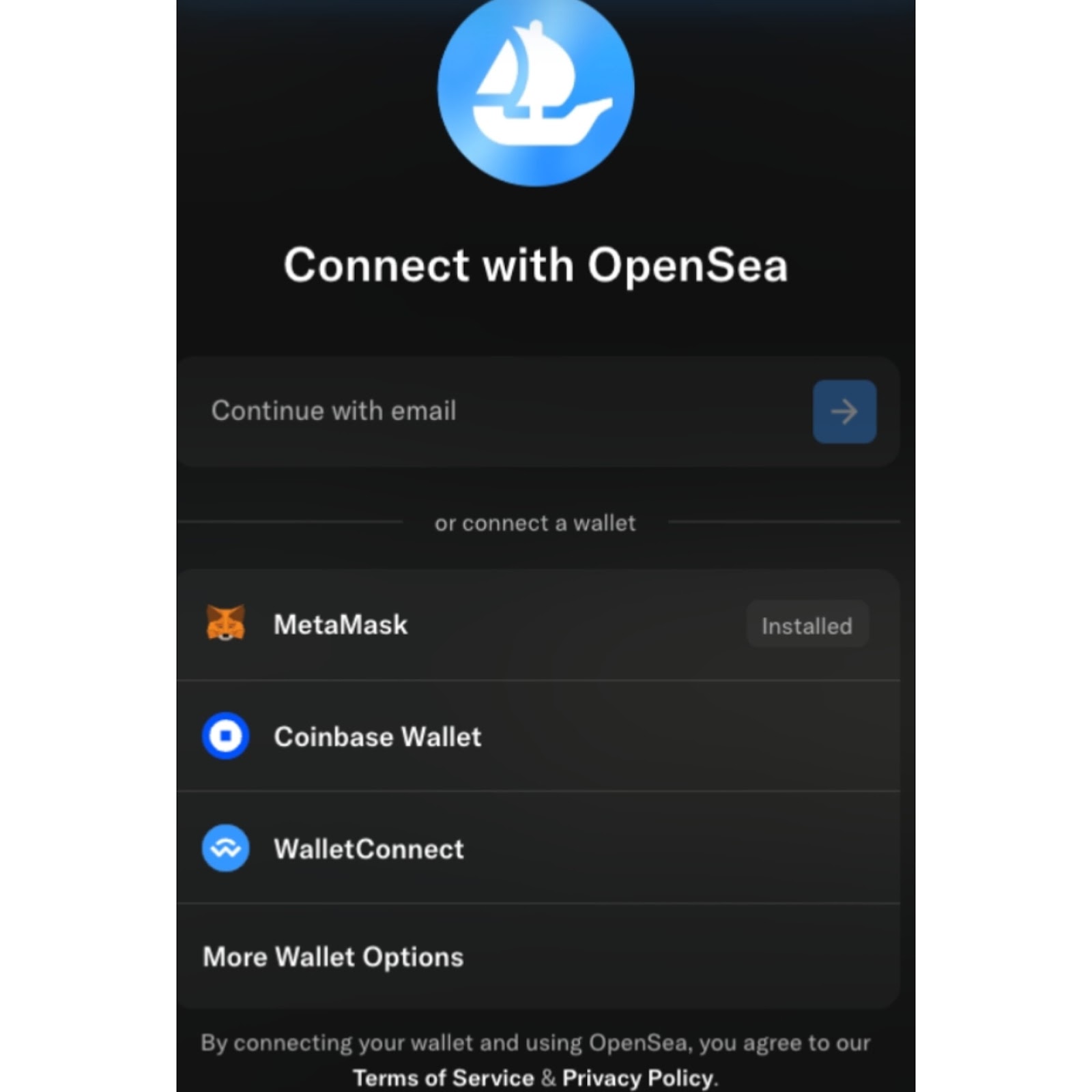 open sea nft