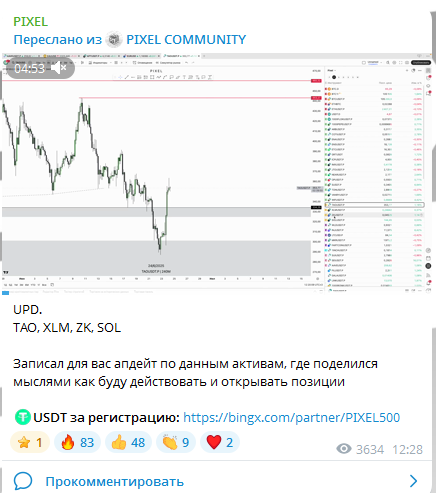 pixel телеграмм канал