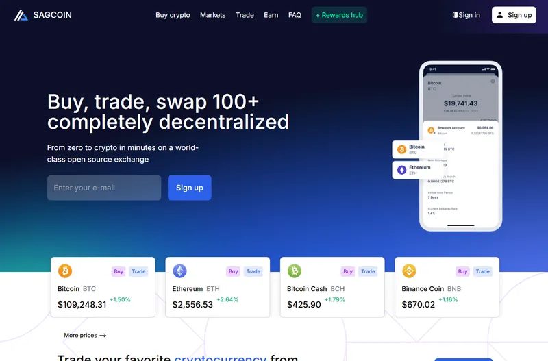 Sagcoin com скам