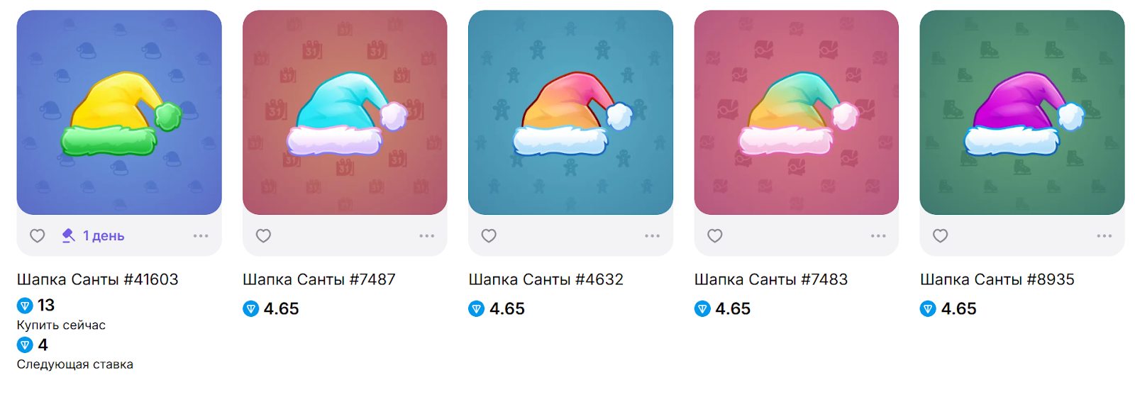 santa hat телеграм