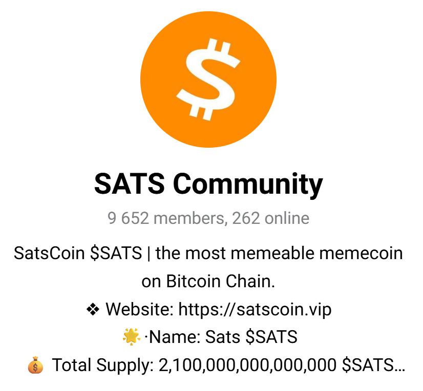 sats крипта