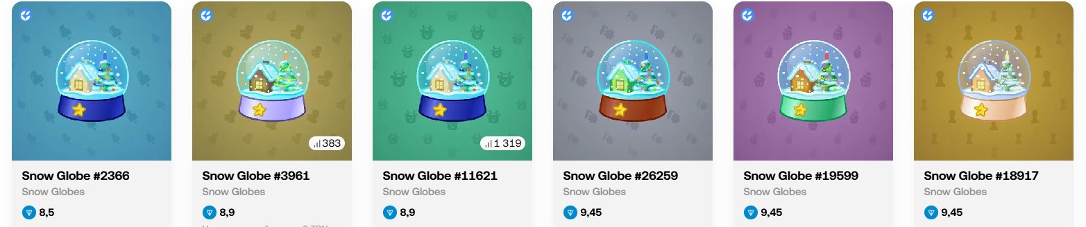 snow globe nft