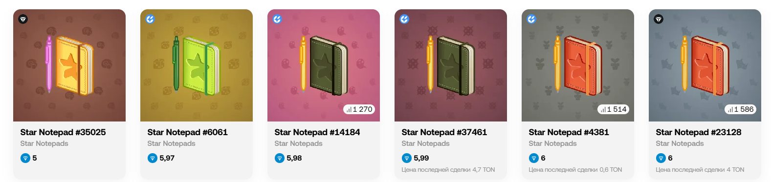 star notepad telegram цена