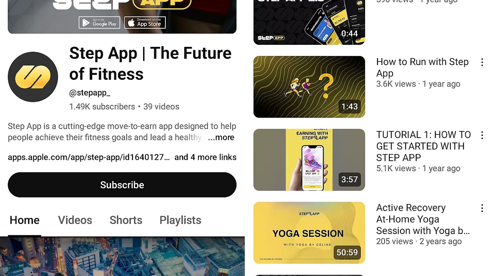 step app move earn repeat