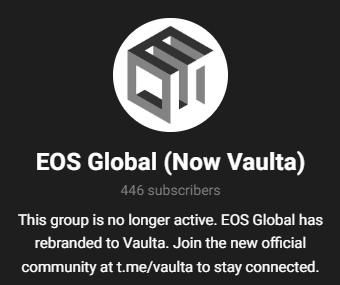 Vaulta EOS